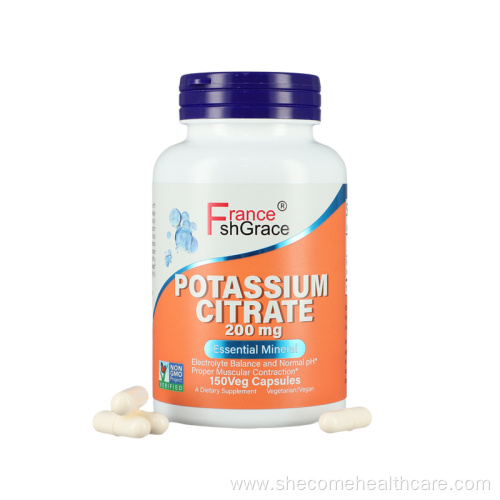 Potassium Electrolyte Balance Potassium Citrate Capsules